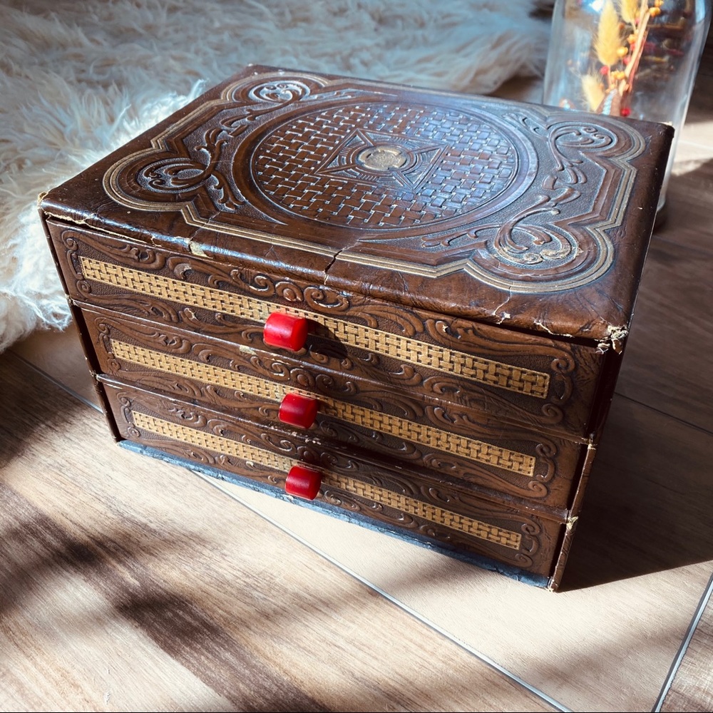 Antique Art Deco Bakelite Chest Box